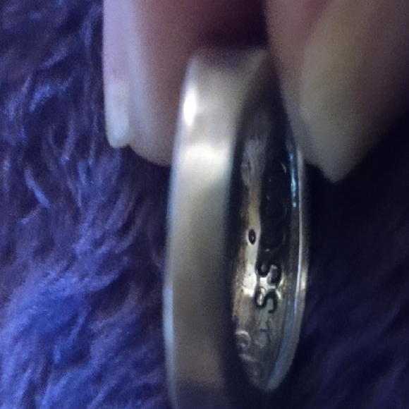 Sterling Silver Engraved Rings - Picture 3 of 5